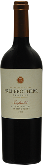 Image of Bottle of 2012, Frei Brothers, Reserve, Dry Creek Valley, Sonoma County